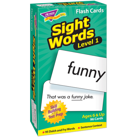 TREND ENTERPRISES Sight Words – Level 1 Skill Drill Flash Cards T53017